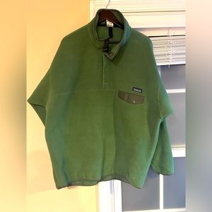 Patagonia Green Fleece Pullover Jacket
